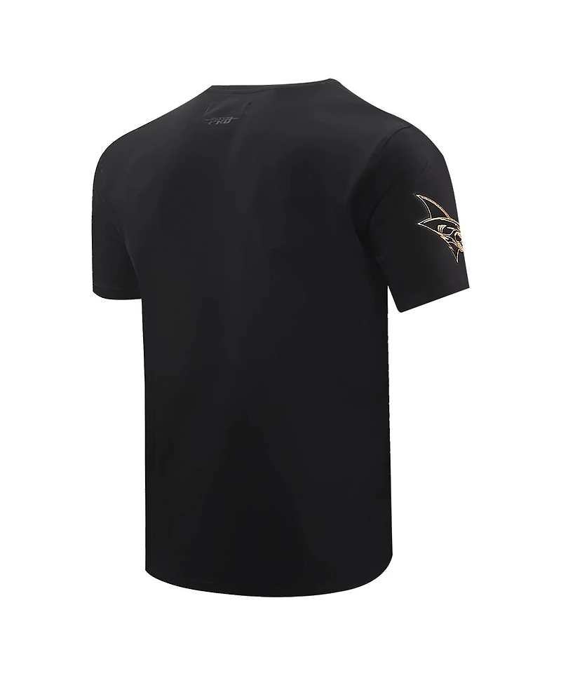 Men's Pro Standard Black San Jose Sharks Wordmark T-shirt