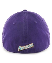 Men's '47 Brand Purple Arizona Diamondbacks Cooperstown Collection Franchise Fitted Hat