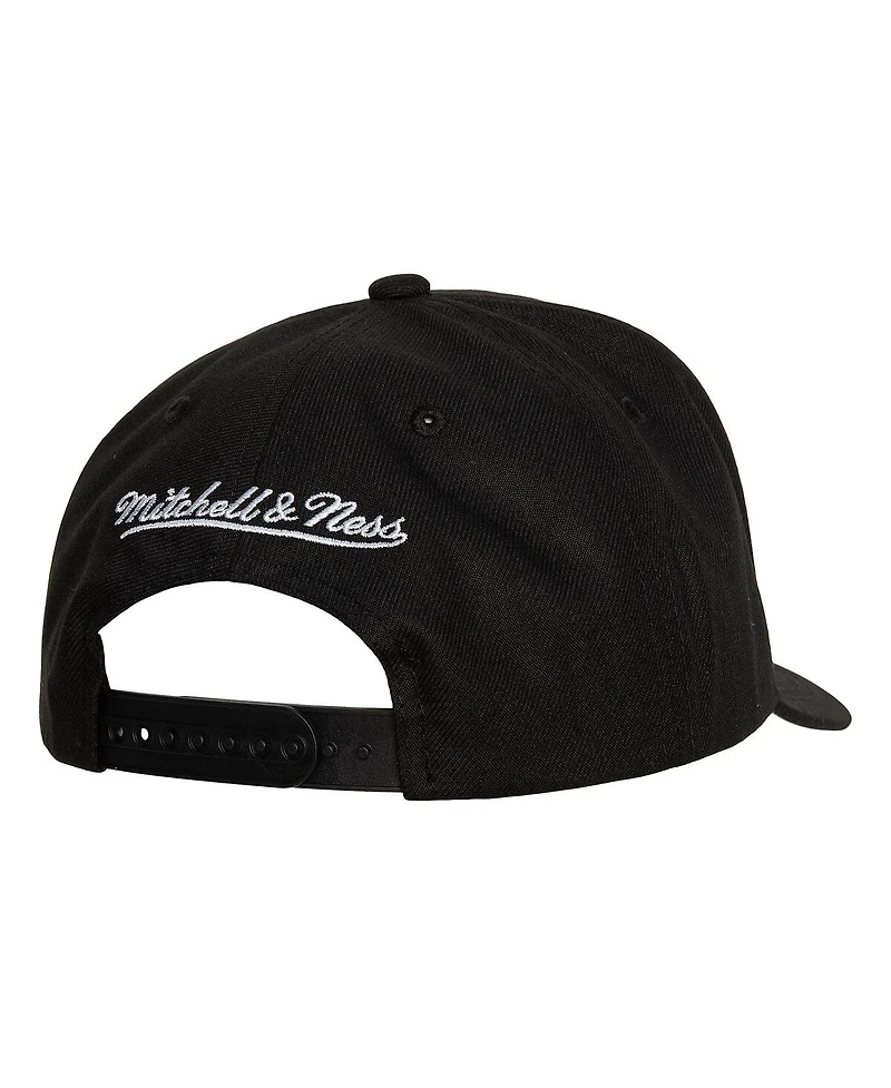 Men's Mitchell & Ness Black Pittsburgh Penguins Team Ground Pro Adjustable Hat