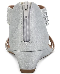 Style & Co Women's Ginifur Embellished Strappy Wedge Sandals, Created for Macy's