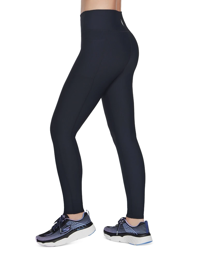 Skechers Women's Go Flex Rib High-Rise Full-Length Leggings