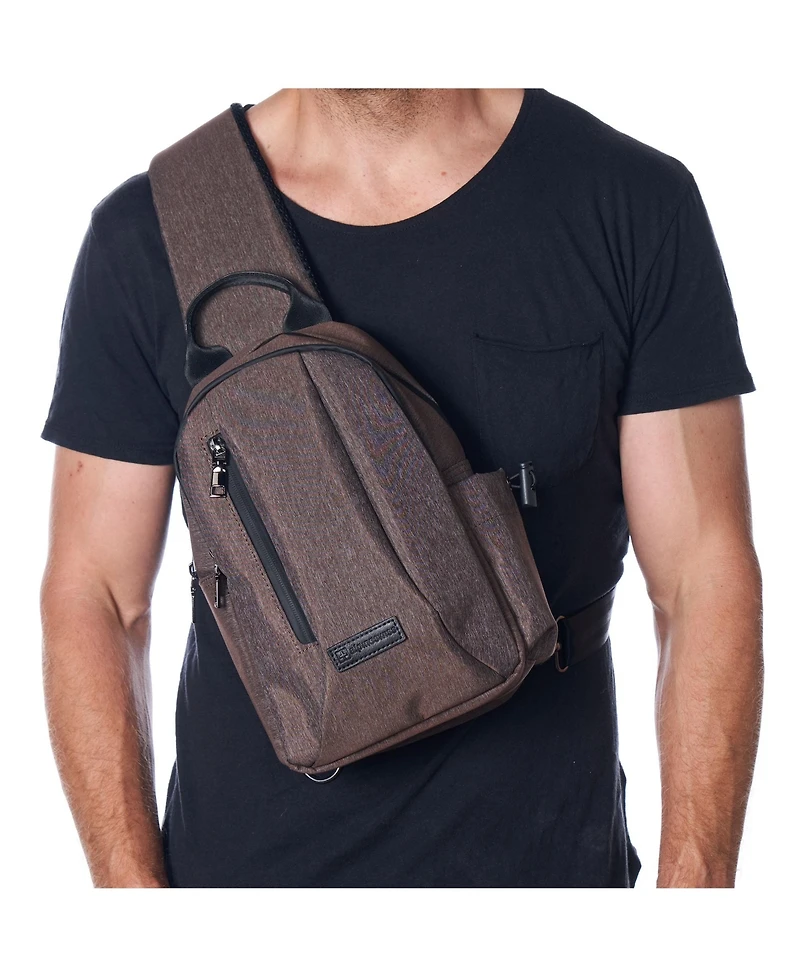 Alpine Swiss Sling Bag Crossbody Backpack Chest Pack Casual Day Bag Shoulder Bag