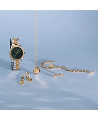 Olivia Burton Women's Bejeweled Two-Tone Stainless Steel Watch 34mm