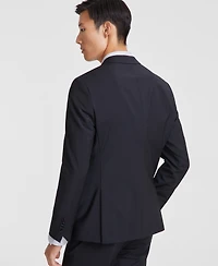 Hugo by Boss Men's Modern-Fit Solid Wool-Blend Suit Jacket