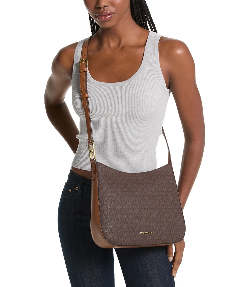 Michael Kors Kensington Logo Large Crossbody