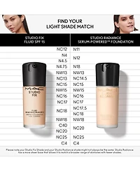 Mac Studio Fix Fluid Spf 15 24Hr Matte Foundation + Oil Control, 1 oz.