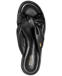 Michael Kors Elena Knotted Slide Sandals