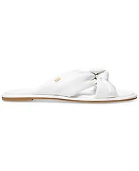 Michael Kors Elena Knotted Slide Sandals