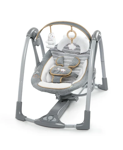 Boutique Collection Swing 'n Go Portable Swing - Bella Teddy