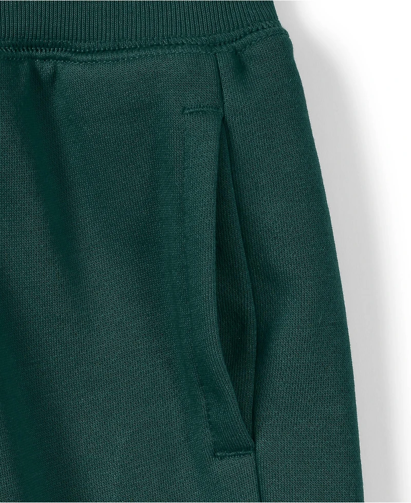 Lands' End Girls School Uniform Jogger Sweatpants