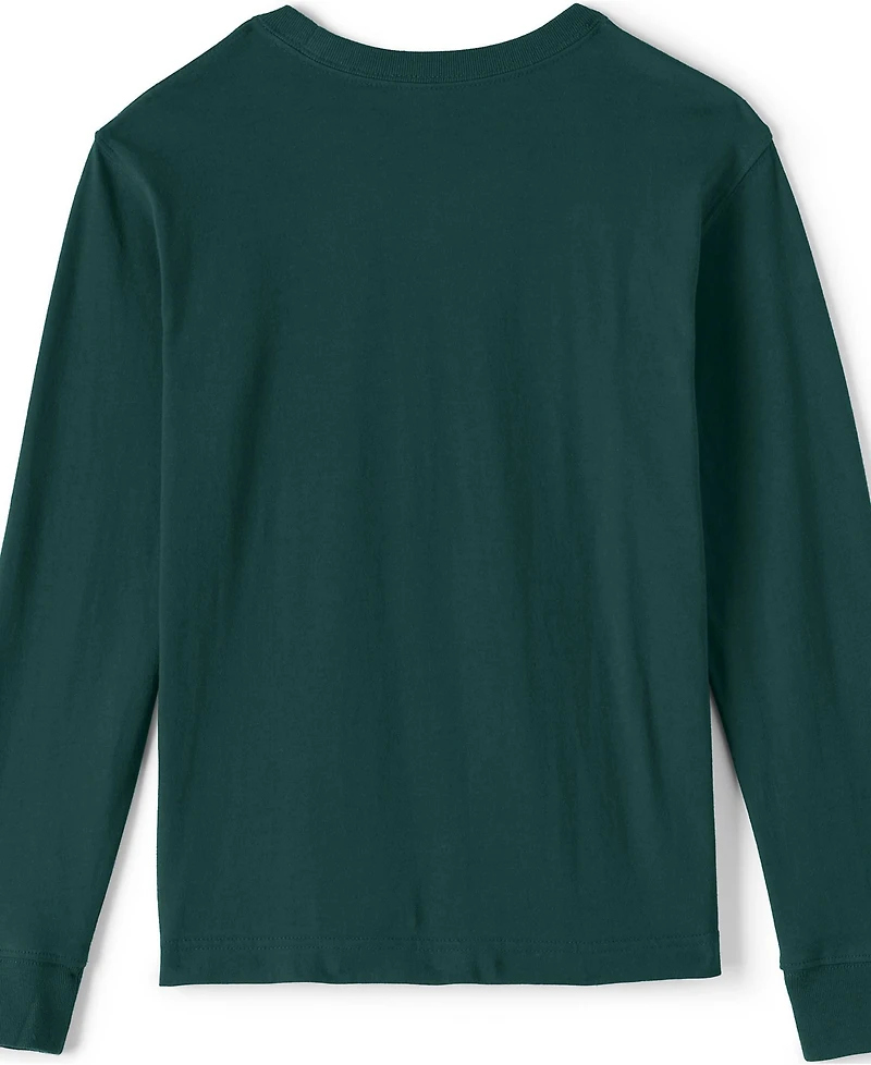 Lands' End Boys Long Sleeve Essential T-shirt