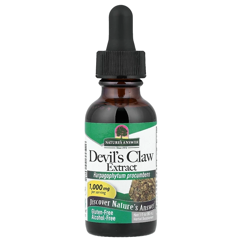 Nature's Answer Devil's Claw Extract Alcohol-Free 1 000 mg - 1 fl oz (30 ml)