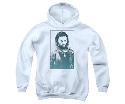 Aquaman Movie Youth Salt Of The Sea Pull Over Hoodie / Hooded Sweatshirt