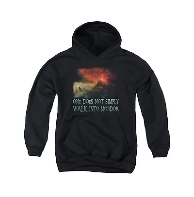 Lord Of The Rings Youth Walk Mordor Pull Over Hoodie / Hooded Sweatshirt