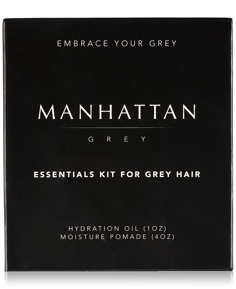 Manhattan Grey Grey Hair Moisture Essentials Set
