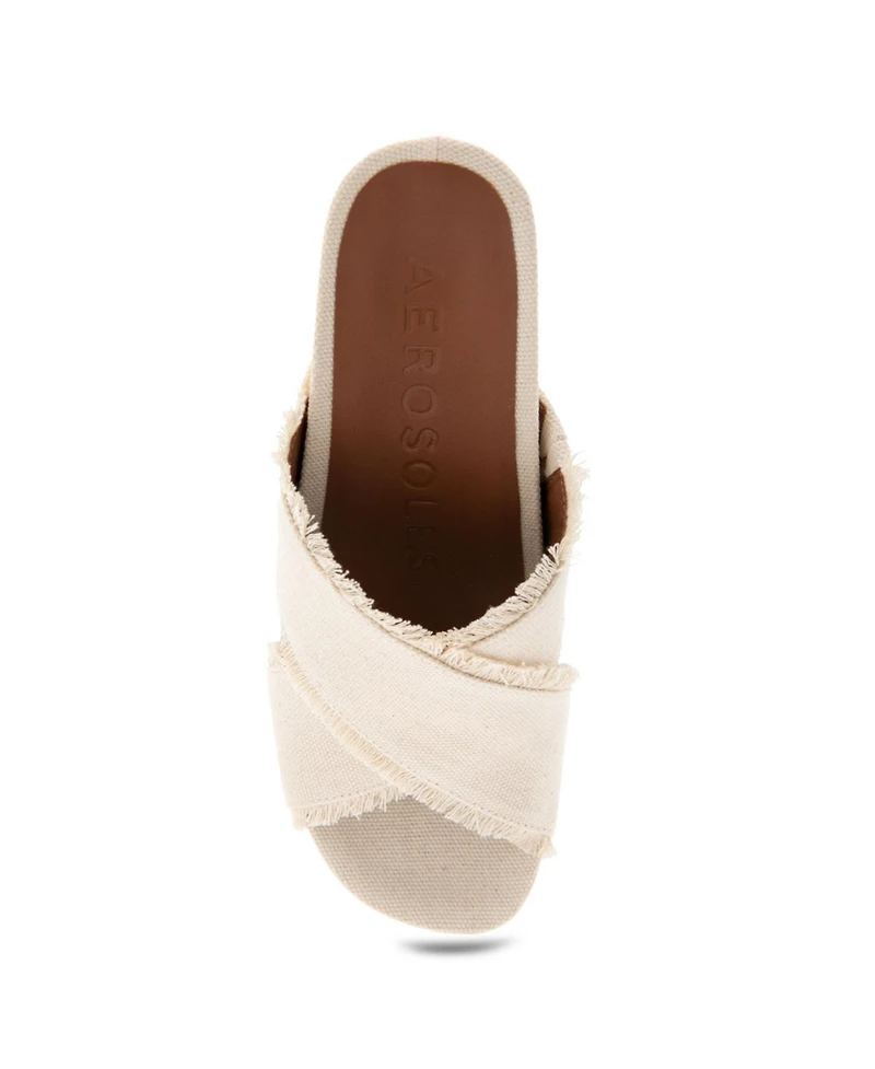 Aerosoles Women's Madina Open Toe Wedge Sandals