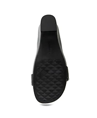 Aerosoles Women's Meyer Open Toe Buckle Strap Wedge Sandals