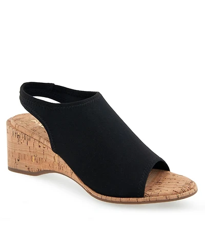 Aerosoles Women's Nuri Peep Toe Wedge