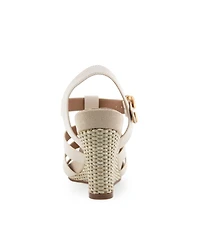 Aerosoles Women's Paige Buckle Strap Wedge
