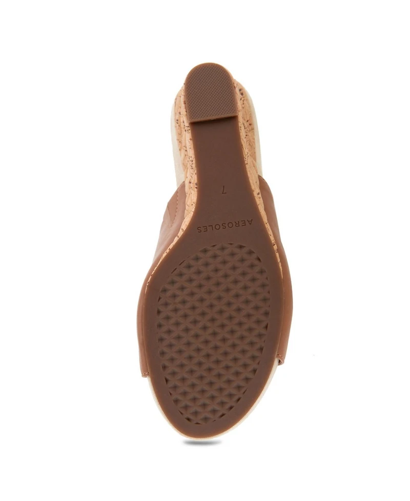 Aerosoles Women's Pierce Open Toe Wedge Sandals