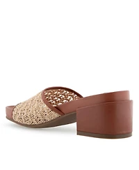 Aerosoles Women's Clark Slip-On Chucky Heel Sandals