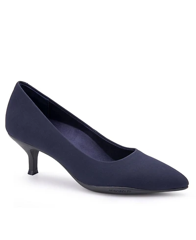 Aerosoles Women's Ludlow Closed Toe Kitten Heel