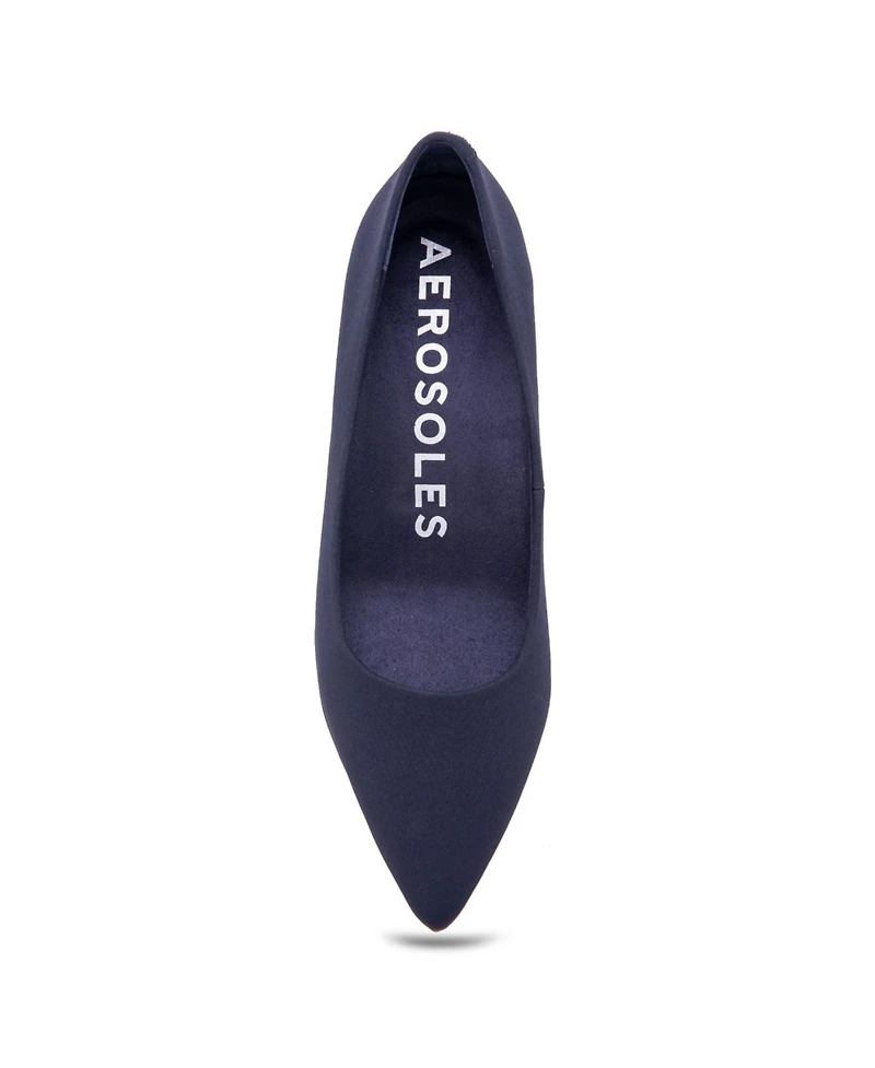 Aerosoles Women's Ludlow Closed Toe Kitten Heel