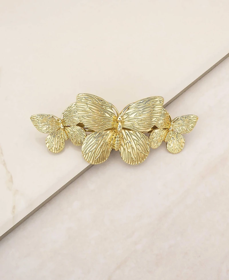 Ettika Gimme Butterflies Gold-Tone Hair Clip