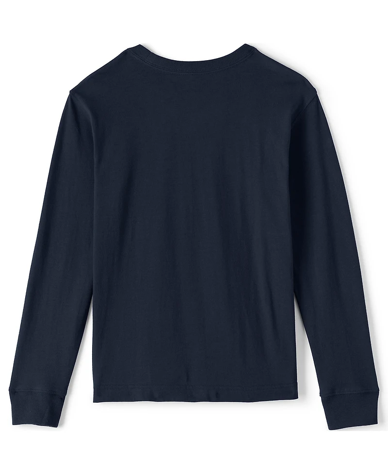 Lands' End Boys Long Sleeve Essential T-shirt