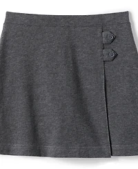 Lands' End Big Girls Plus Knit Skort Above the Knee
