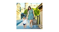 Slickblue Girls Large Waterproof Diaper Bag Backpack with Usb Charging