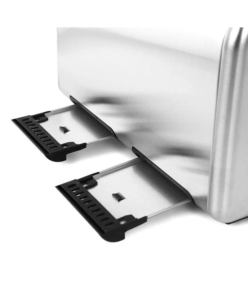 MegaChef 4 Slice Stainless Steel Toaster