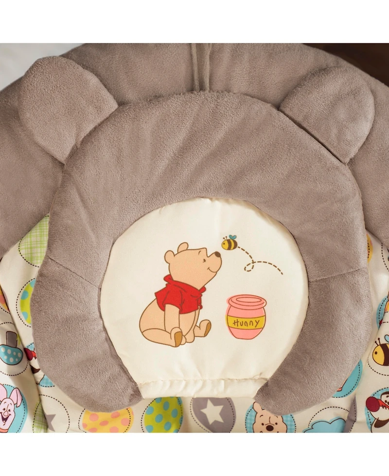 Winnie The Pooh Dots Hunny Pots Bouncer