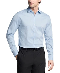 Kenneth Cole Reaction Men's Slim Fit Tonal Stripe Dress Shirt