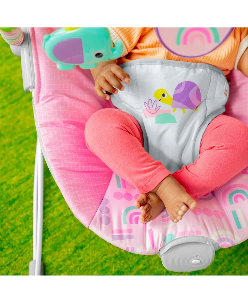 Pink Paradise Vibrating Bouncer