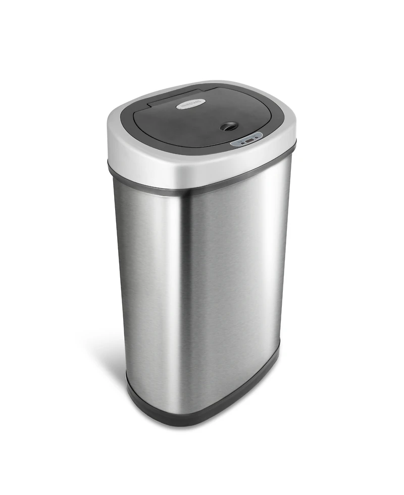 Ninestars Rectangular Motion Sensor Trash Can 13.2 Gallon