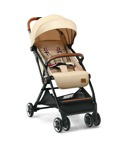 Slickblue Toddler Lightweight Aluminum Frame Stroller with Net