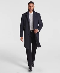 Michael Kors Men's Classic-Fit Wool Cashmere Blend Kavon Overcoat