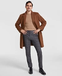 Michael Kors Men's Classic-Fit Wool Cashmere Blend Kavon Overcoat
