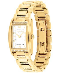 Coach Women's Reese Gold-Tone Stainless Steel Crystal Watch 24mm