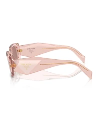 Prada Women's Symbole Rectangular Sunglasses, PR17WS