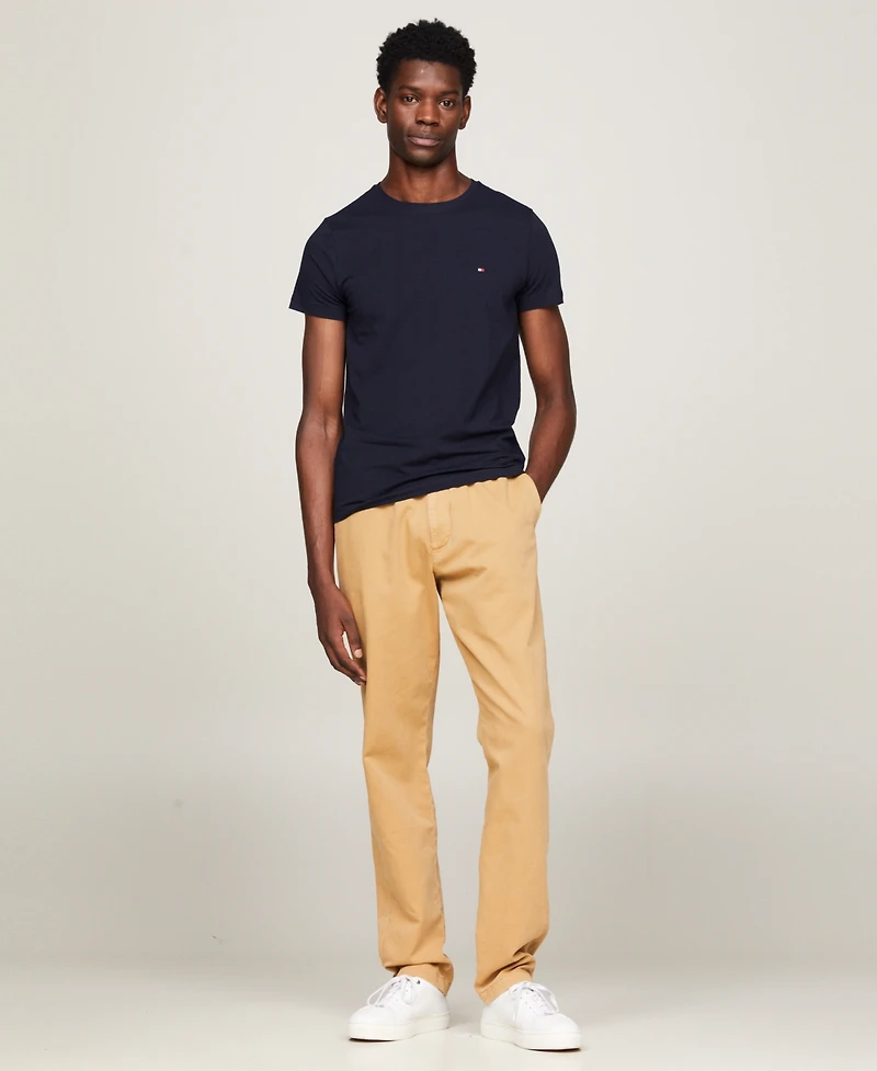 Tommy Hilfiger Men's Stretch Cotton Slim-Fit T-Shirt