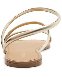 Arezzo Women's Mikayla Round Toe Flat Sandals