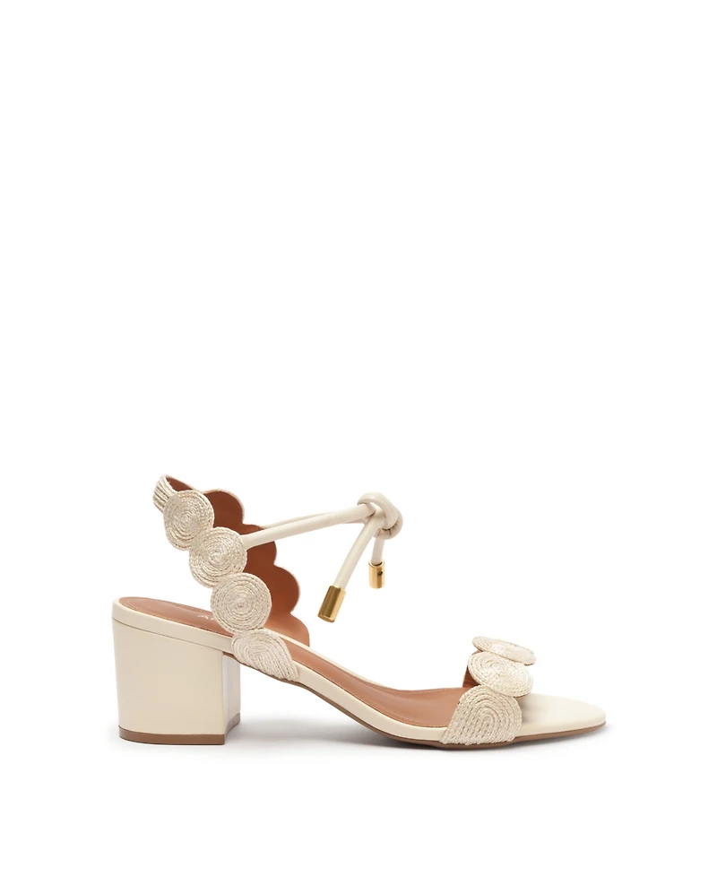 Arezzo Women's Melina Mid Block Sandals