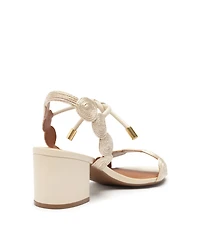 Arezzo Women's Melina Mid Block Sandals
