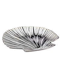 Certified International Silver Coast Set of 4 3-d Shell Candy Plate