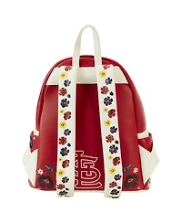 Men's and Women's Loungefly St. Louis Cardinals Floral Mini Backpack