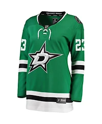 Women's Fanatics Esa Lindell Kelly Green Dallas Stars Breakaway Player Jersey