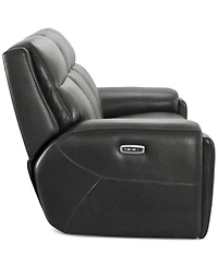 Varsani 90" Zero Gravity Leather Sofa, Created for Macy's