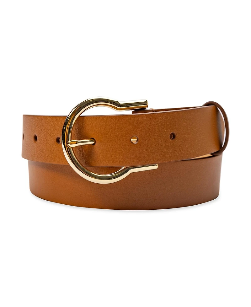 Cole Haan Women's Classic Hinged Buckle Belt